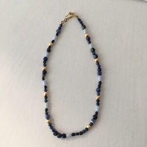 Ralph Lauren Blue Beaded Necklace